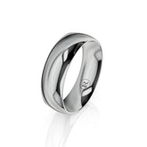 Mens Classic Gold Wedding Band - Dracakis Jewellers